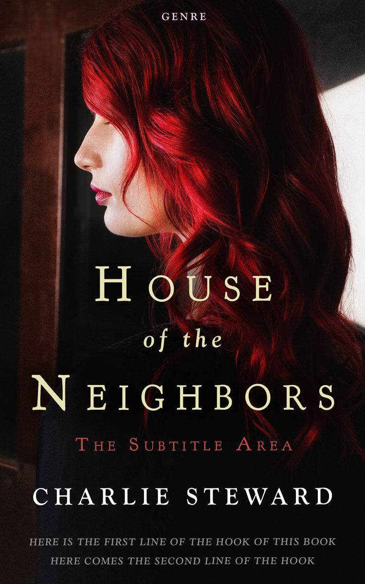 2D view of Premade Romance Book Cover - Night Rider