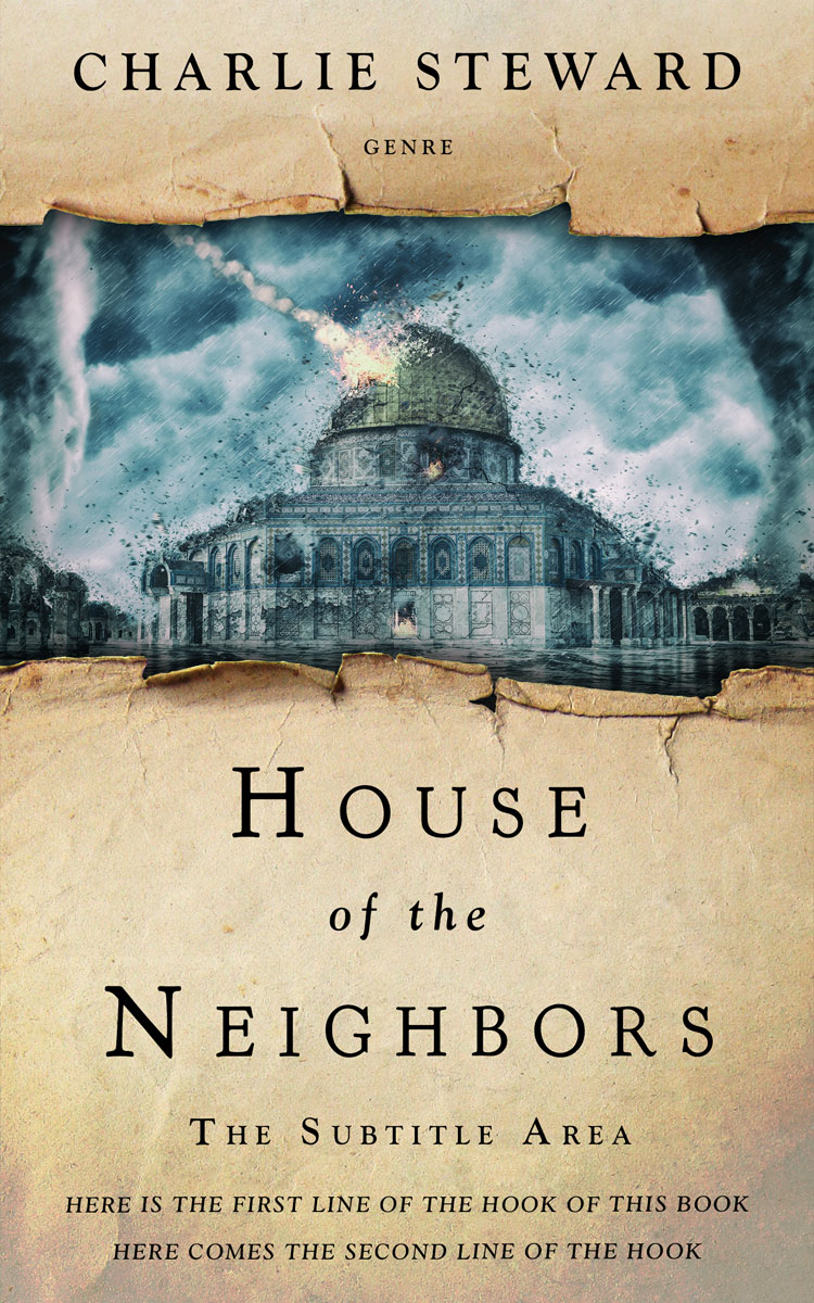 2D view of Premade Historical Book Cover - Coral Reef