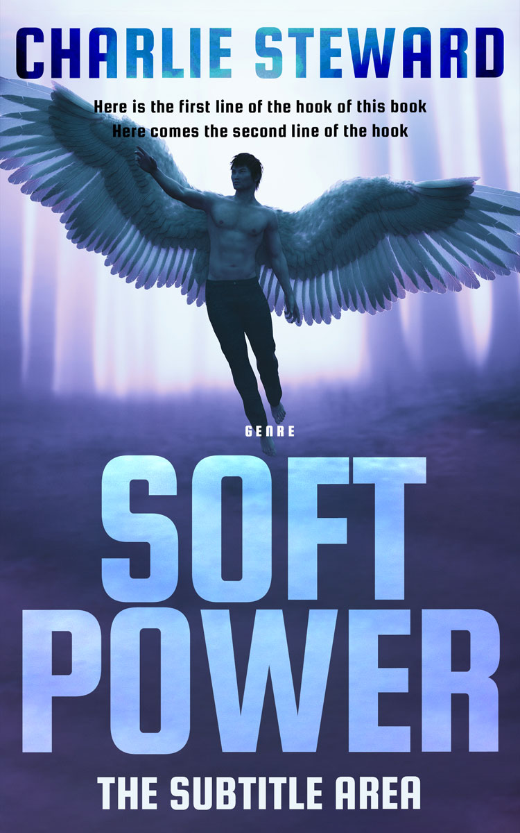 2D view of Premade Paranormal & Urban Book Cover - Rhino