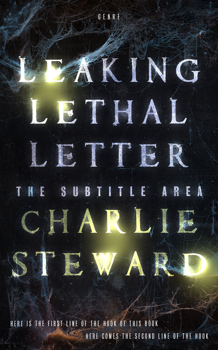 2D view of Premade Mystery & Thriller & Suspense Book Cover - Shark