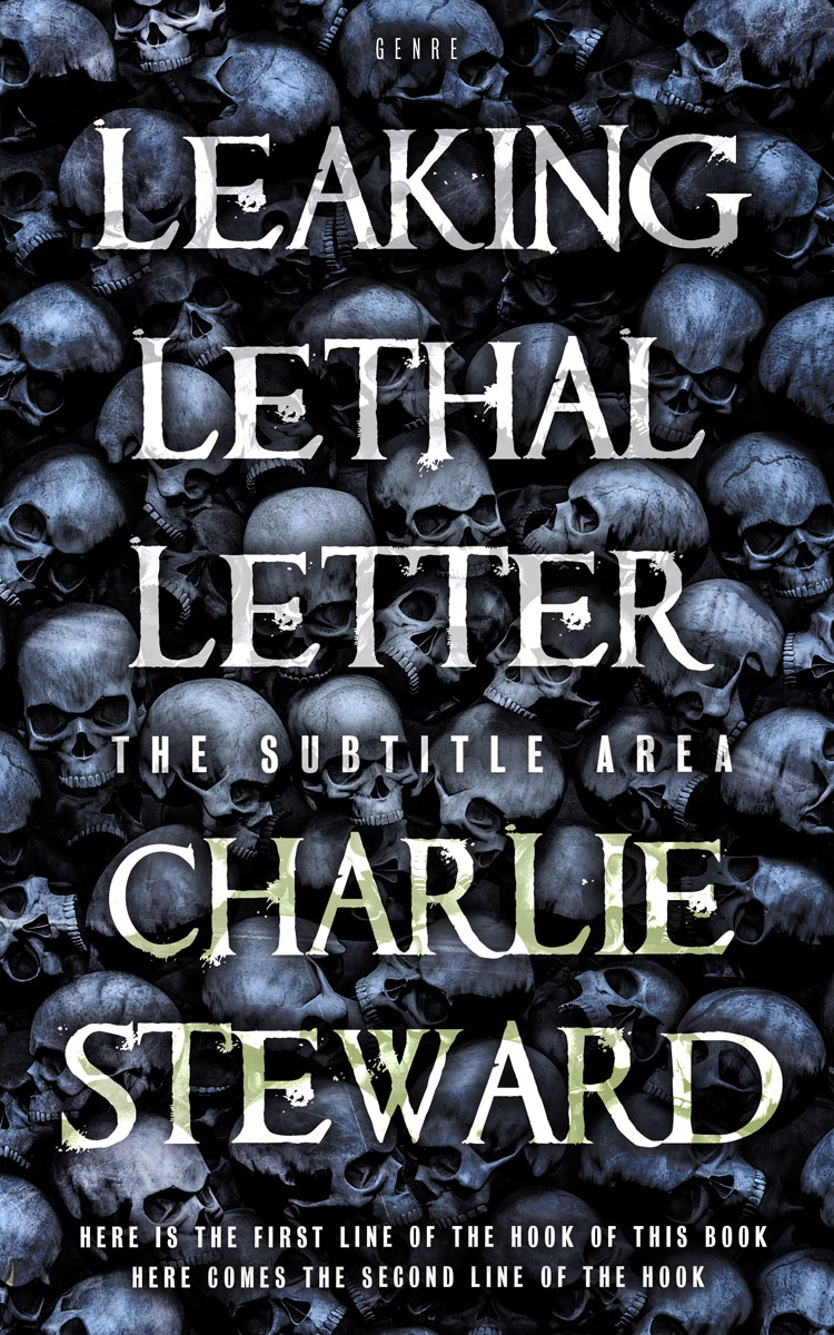 2D view of Premade Mystery & Thriller & Suspense Book Cover - Woodsmoke