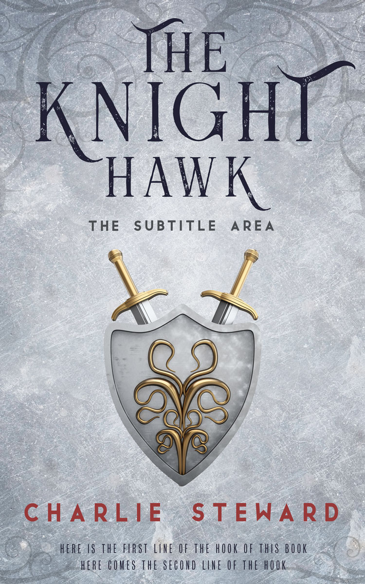 2D view of Premade Historical Book Cover - French Gray