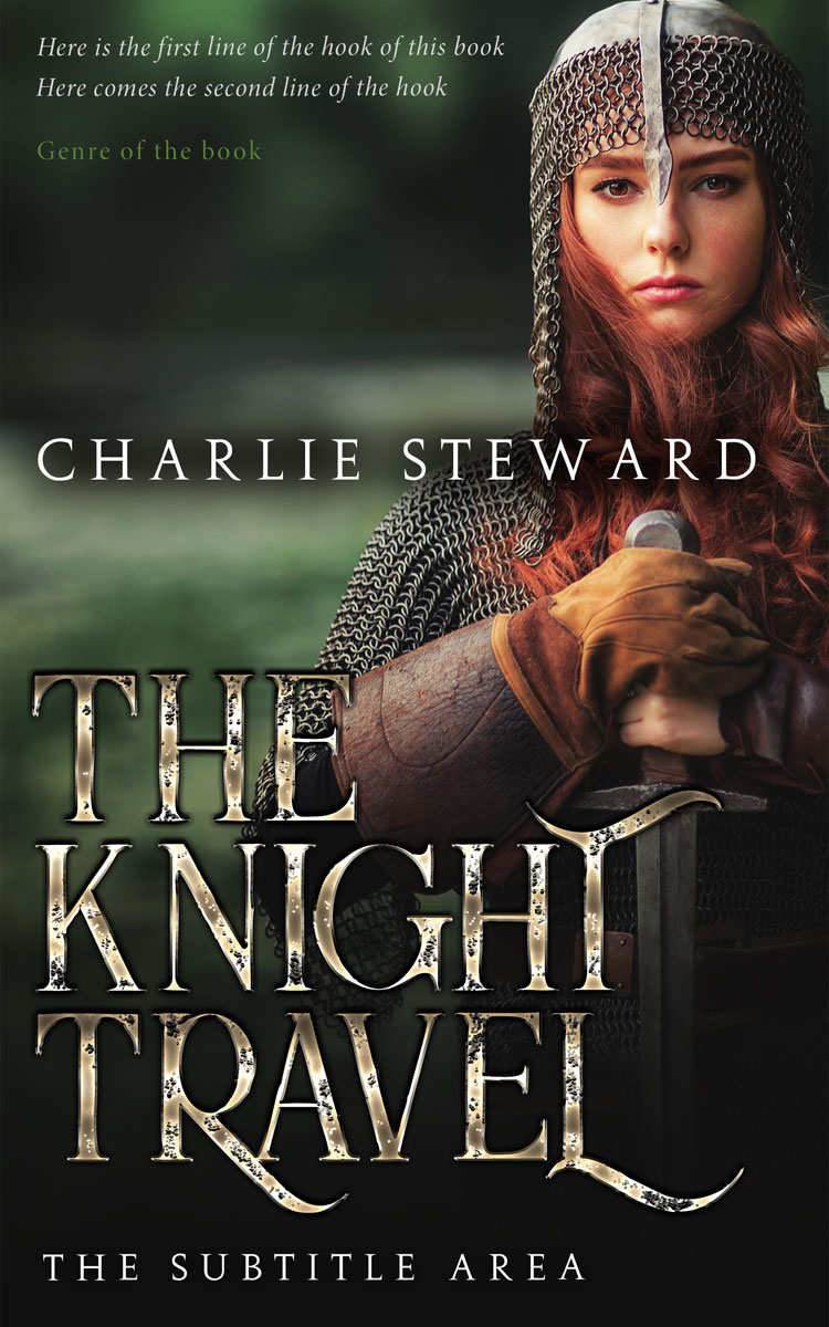 2D view of Premade Historical Book Cover - Heavy Metal