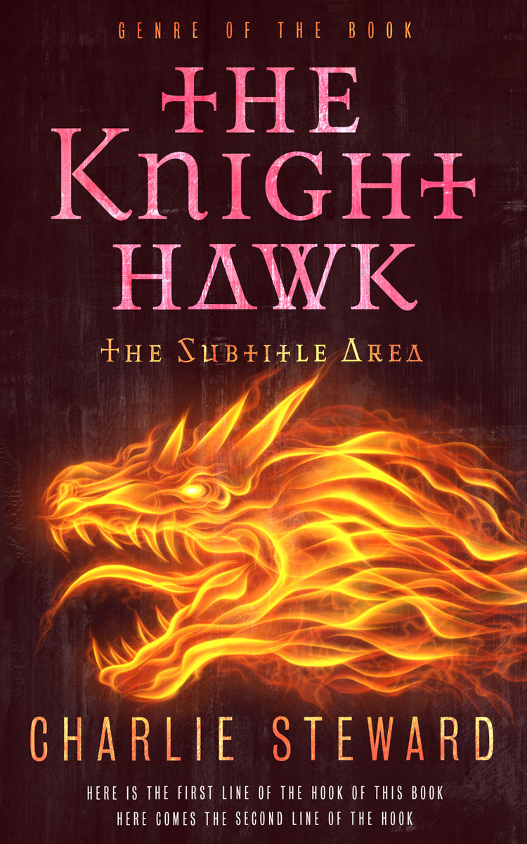 2D view of Premade Fantasy Book Cover - Tamarind