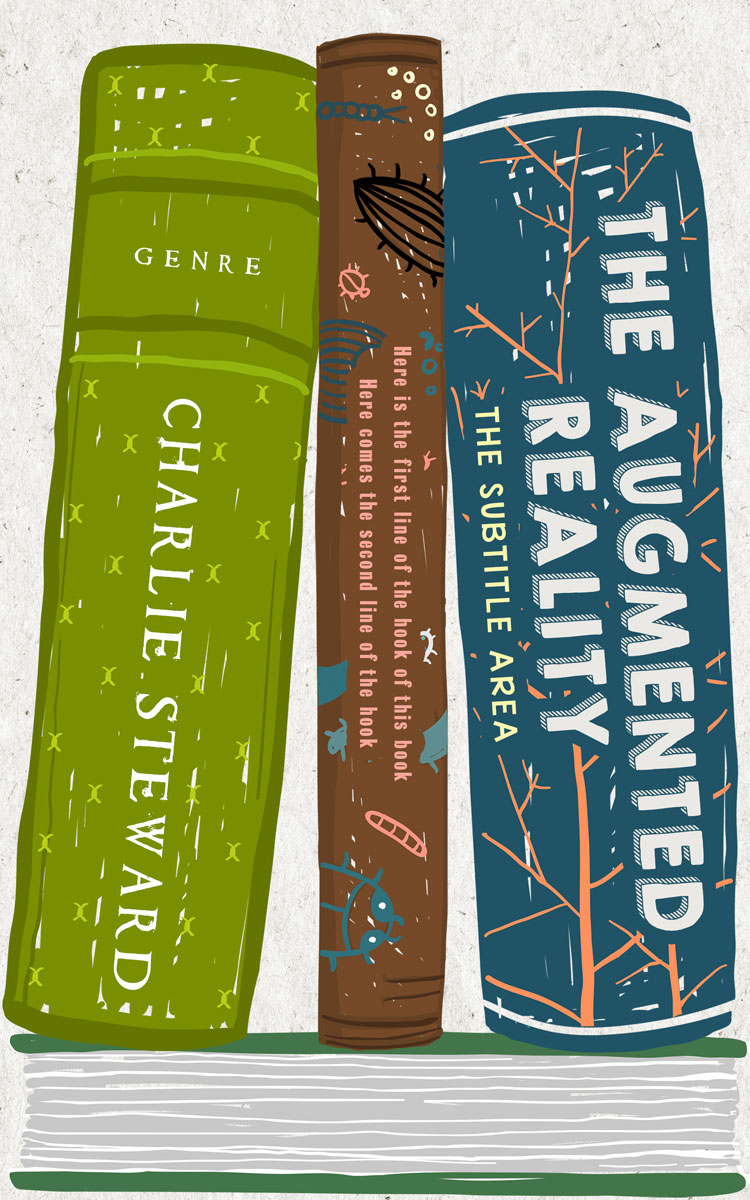 2D view of Premade Fantasy Book Cover - Pacifika