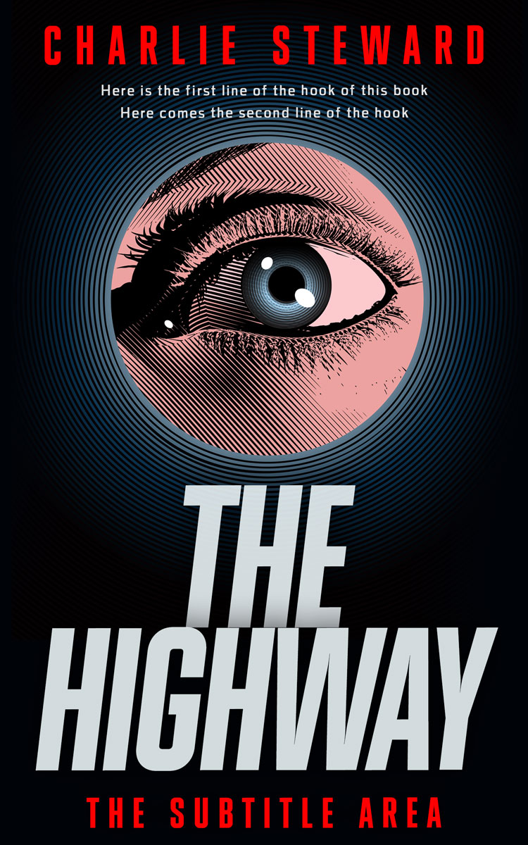 2D view of Premade Mystery & Thriller & Suspense Book Cover - Bunker