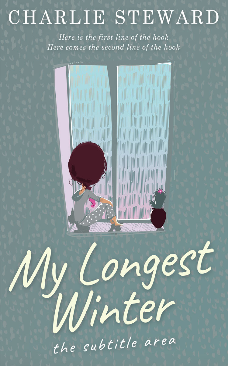 2D view of Premade Teen & Young Adult Book Cover - Juniper