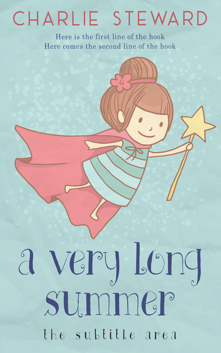 2D view of Premade Children's Book Cover - Tiara