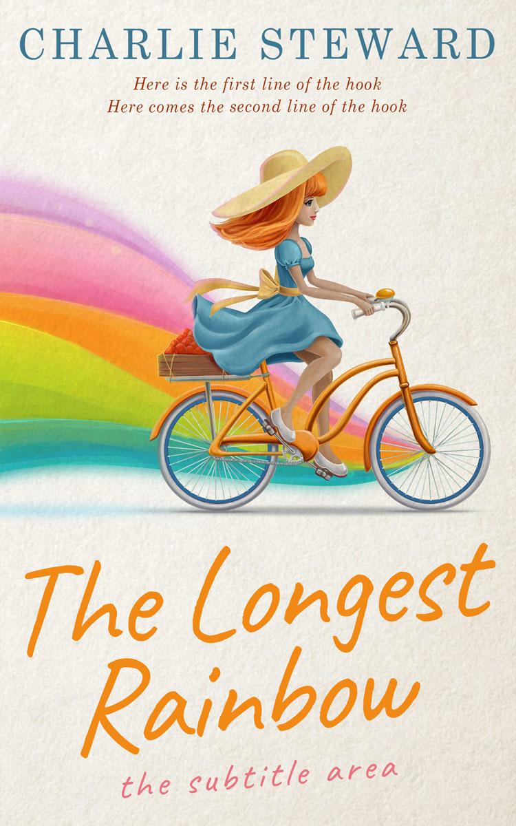 2D view of Premade Teen & Young Adult Book Cover - Pearl Bush