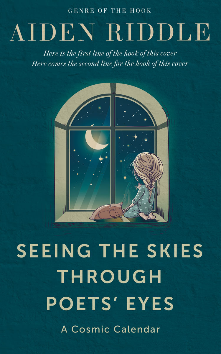 2D view of Premade Teen & Young Adult Book Cover - Tarawera