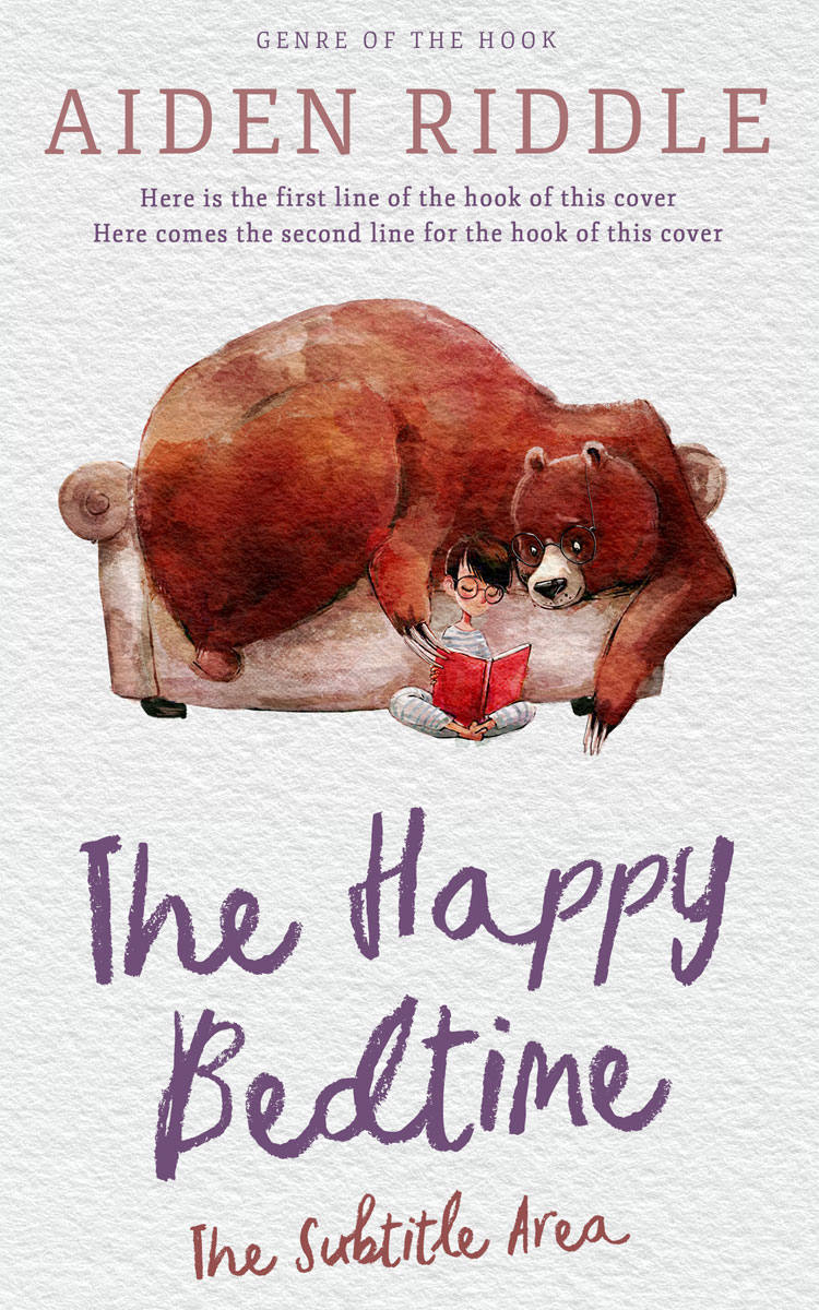 2D view of Premade Children's Book Cover - Mercury