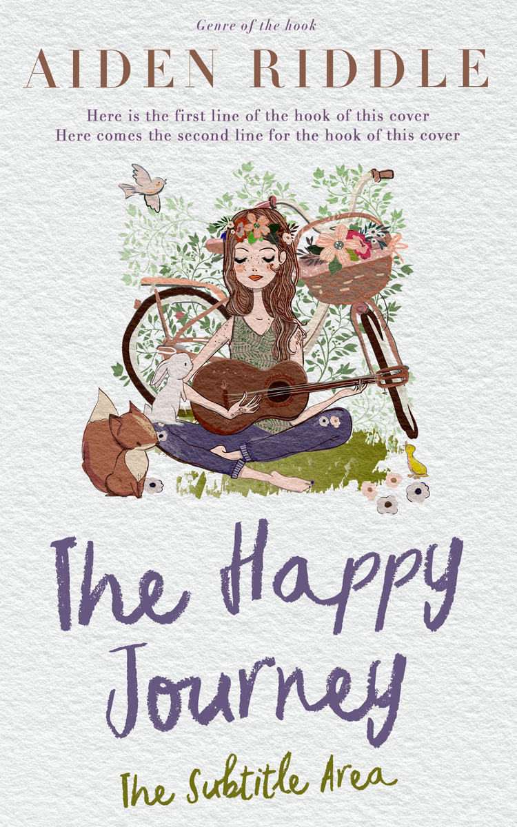 2D view of Premade Teen & Young Adult Book Cover - Gray Nurse