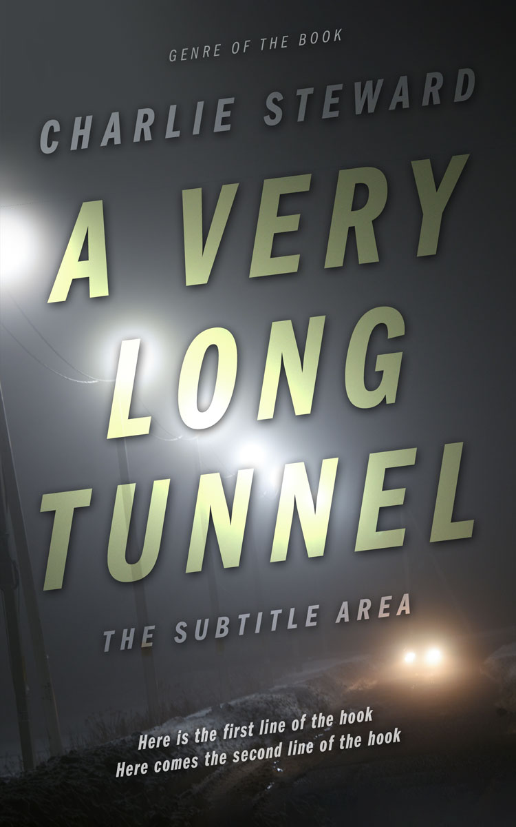 2D view of Premade Mystery & Thriller & Suspense Book Cover - Tuna