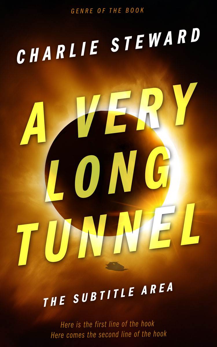 2D view of Premade Science Fiction Book Cover - Anzac