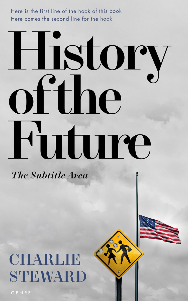 2D view of Premade Politics & Law & Society Book Cover - Pale Slate