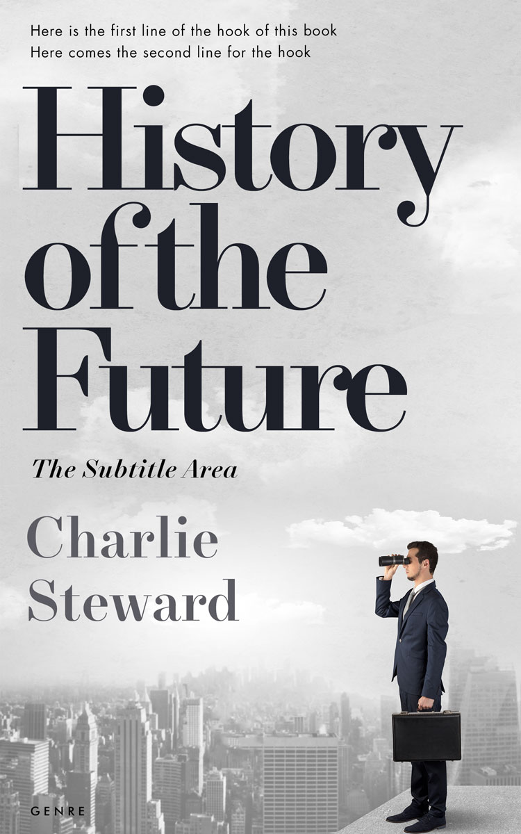 2D view of Premade Business Book Cover - Alto