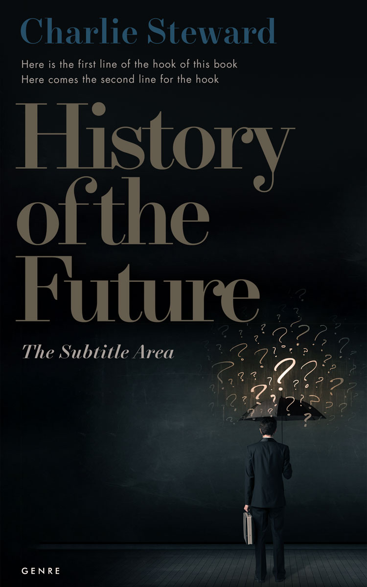 2D view of Premade Business Book Cover - Bunker