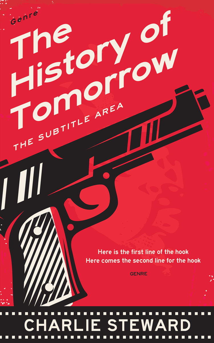 2D view of Premade Mystery & Thriller & Suspense Book Cover - Thunder