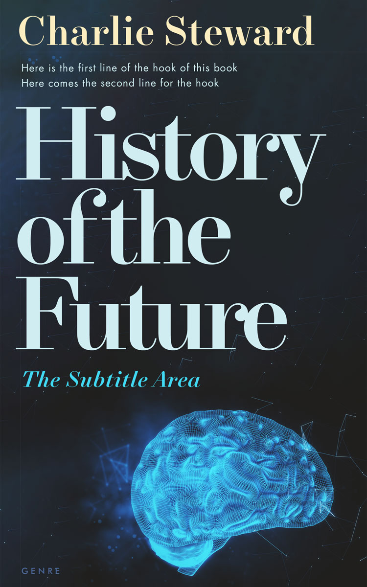 2D view of Premade Science & Nature Book Cover - Charade