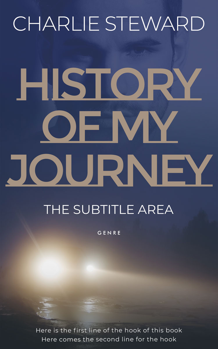 2D view of Premade Mystery & Thriller & Suspense Book Cover - Gun Powder