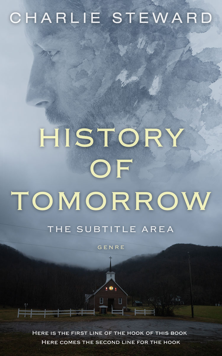 2D view of Premade Mystery & Thriller & Suspense Book Cover - Regent Gray