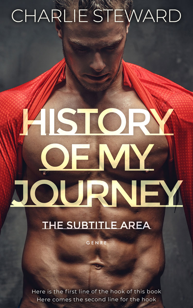 2D view of Premade Erotica Book Cover - Woody Brown