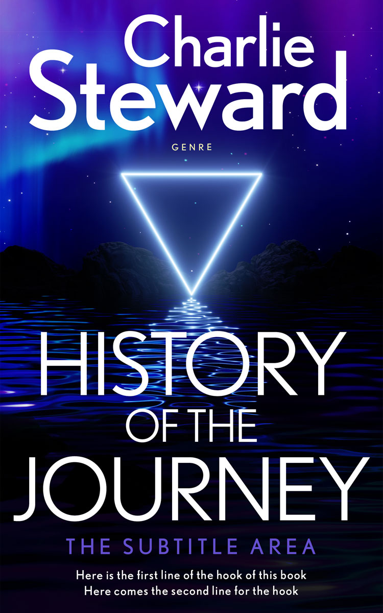 2D view of Premade Science Fiction Book Cover - Black Pearl