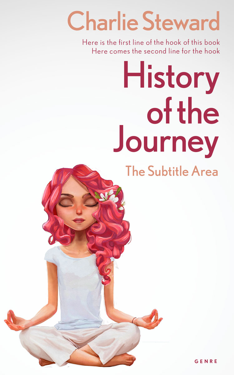 2D view of Premade Teen & Young Adult Book Cover - Night Shadz