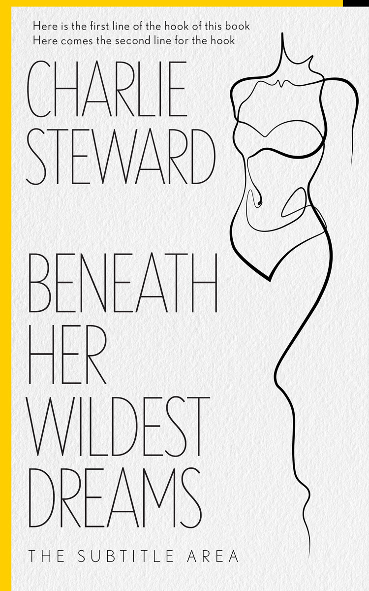 2D view of Premade Erotica Book Cover - Gallery