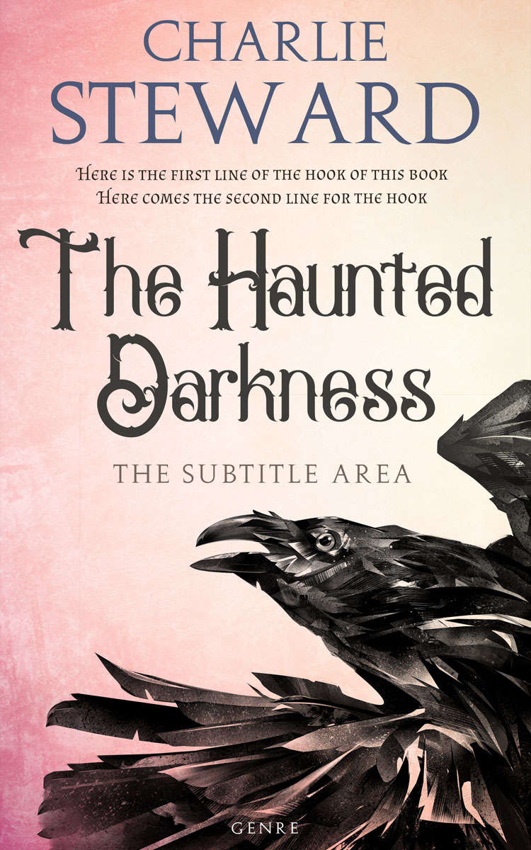 2D view of Premade Fantasy Book Cover - Albescent White