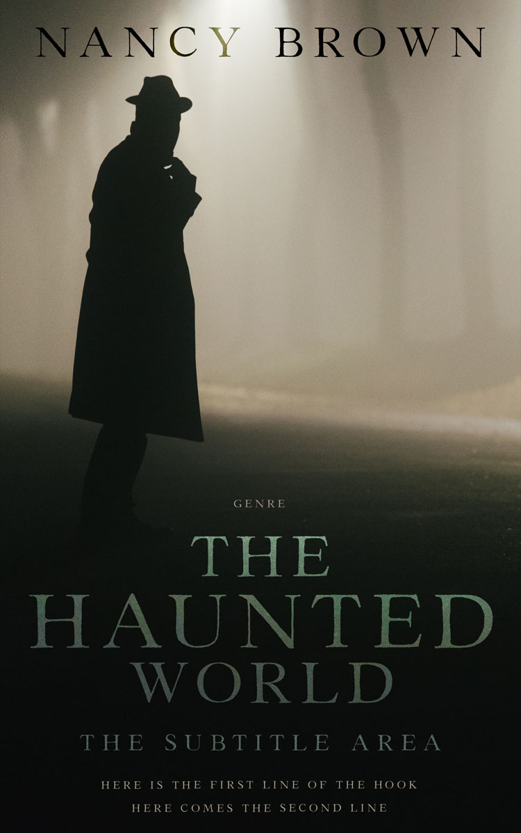 2D view of Premade Mystery & Thriller & Suspense Book Cover - Heavy Metal