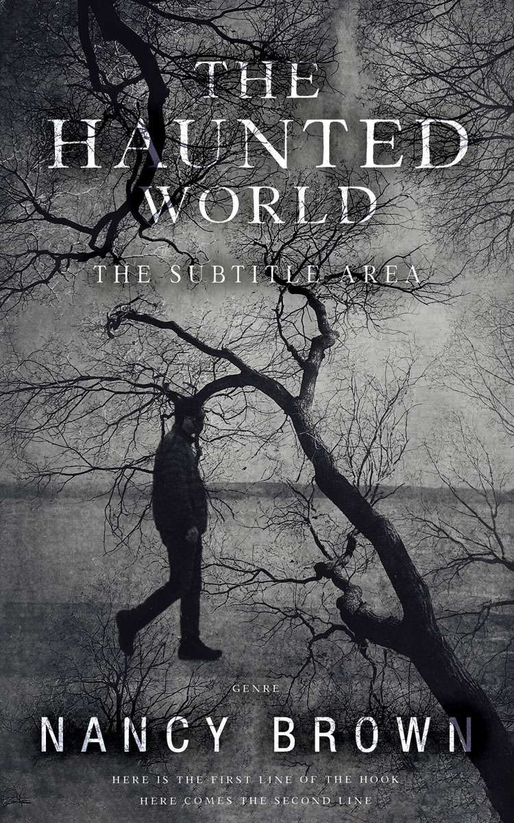 2D view of Premade Mystery & Thriller & Suspense Book Cover - Ship Gray