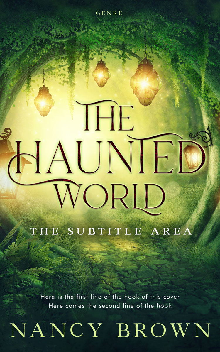 2D view of Premade Mystery & Thriller & Suspense Book Cover - Zombie