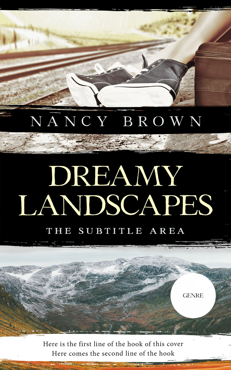 2D view of Premade Teen & Young Adult Book Cover - Satin Linen