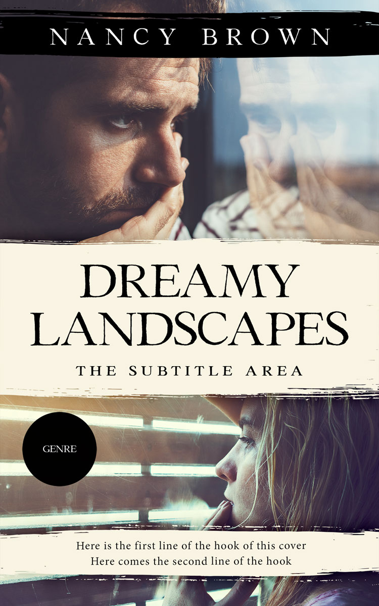 2D view of Premade Romance Book Cover - Baltic Sea