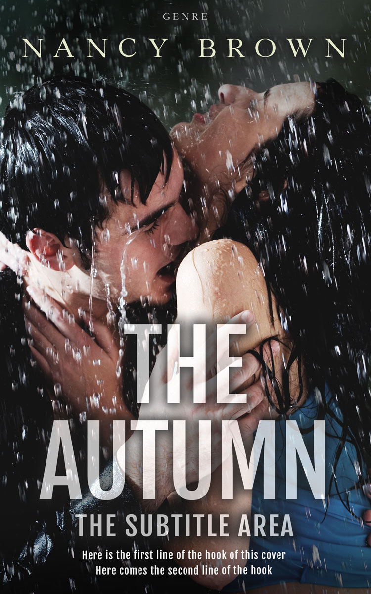 2D view of Premade Erotica Book Cover - Cold Turkey