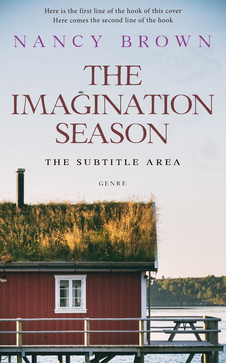 2D view of Premade Literary Fiction Book Cover - Iron