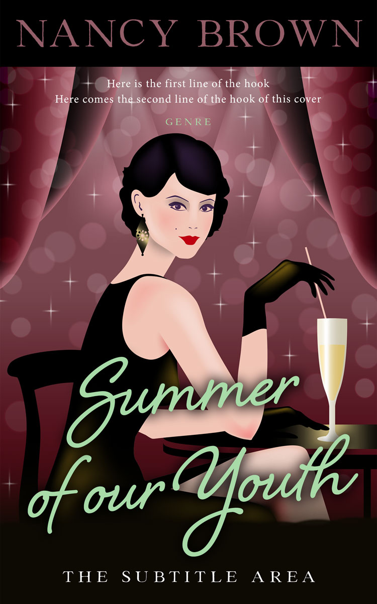 2D view of Premade Historical Book Cover - Night Rider