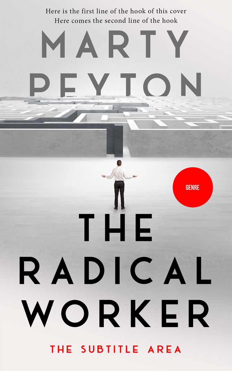 2D view of Premade Self-Improvement & Self-Help Book Cover - Alto