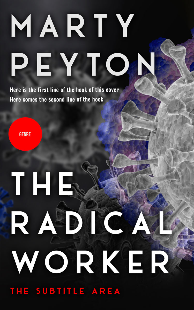 2D view of Premade Medical Book Cover - Shark