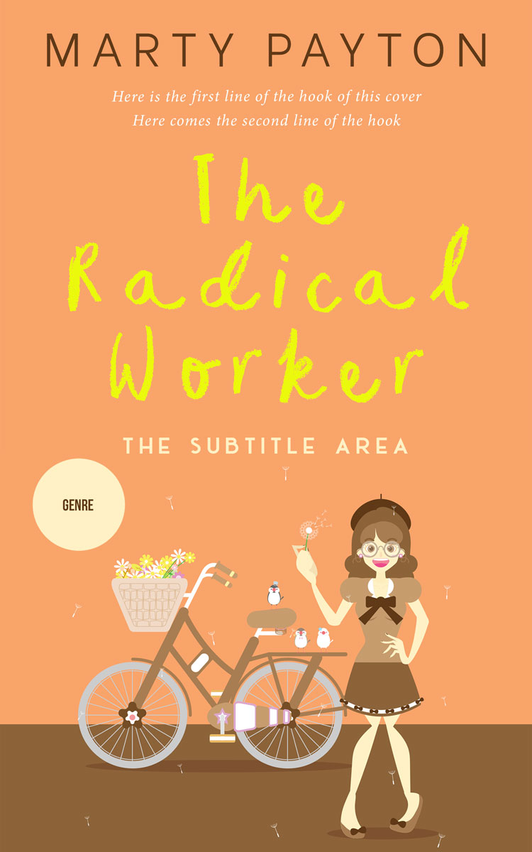 2D view of Premade Teen & Young Adult Book Cover - Rajah