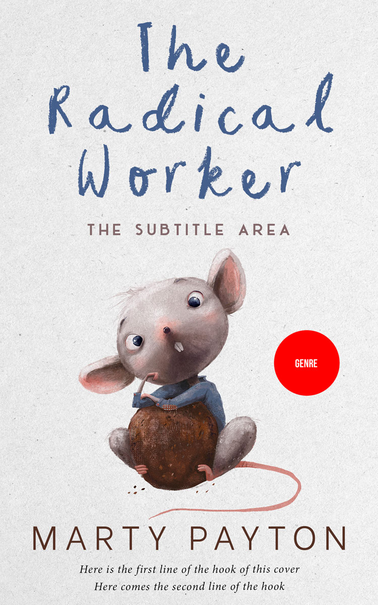 2D view of Premade Children's Book Cover - Mercury