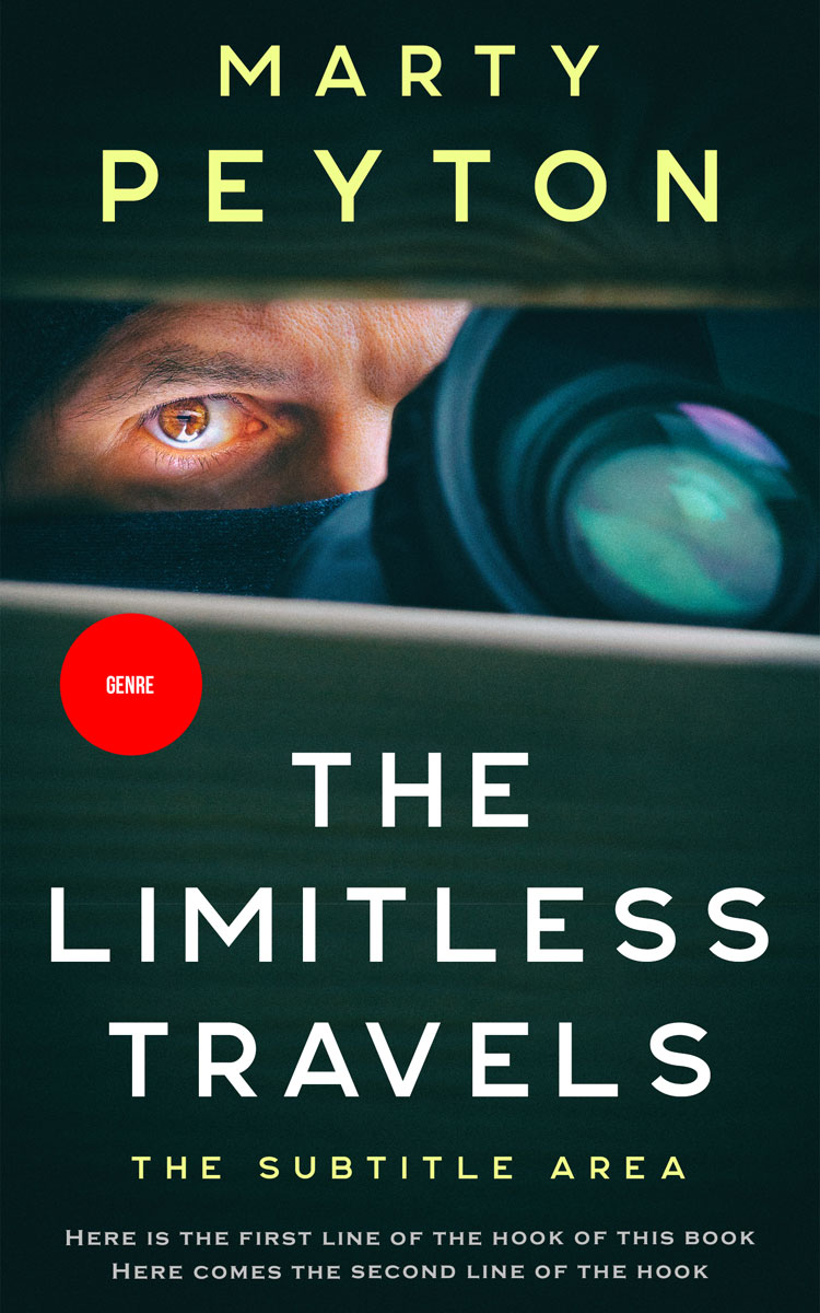 2D view of Premade Mystery & Thriller & Suspense Book Cover - Firefly