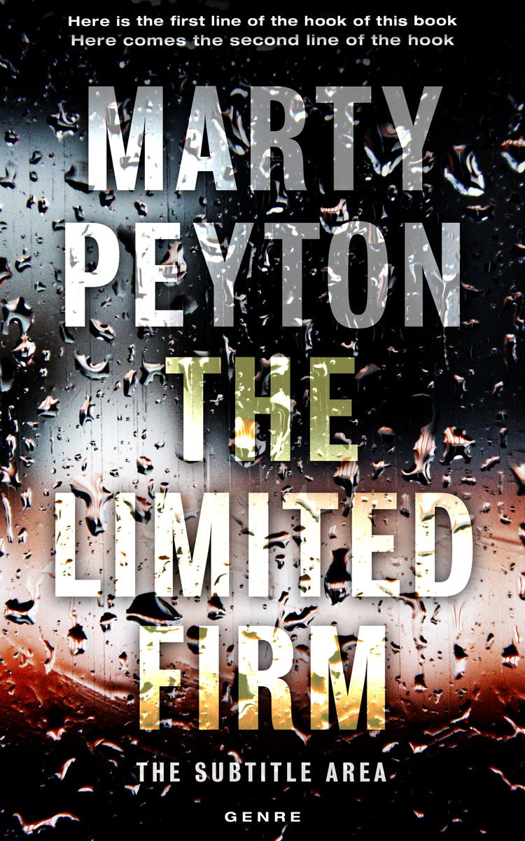 2D view of Premade Mystery & Thriller & Suspense Book Cover - Cod Gray