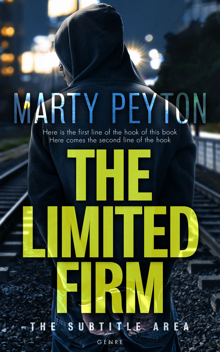 2D view of Premade Mystery & Thriller & Suspense Book Cover - Turmeric