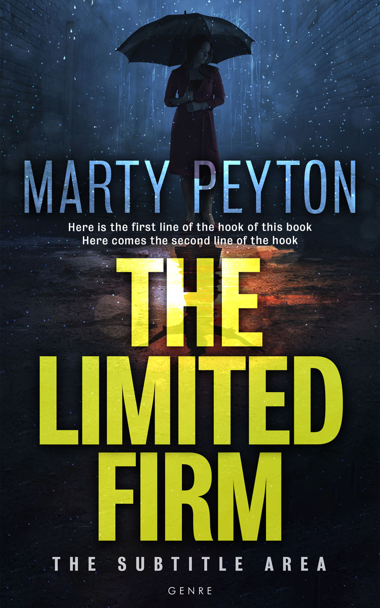 2D view of Premade Romance Book Cover - Mirage