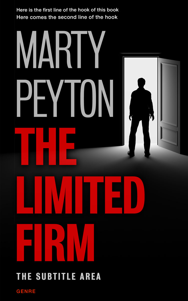 2D view of Premade Mystery & Thriller & Suspense Book Cover - Cod Gray