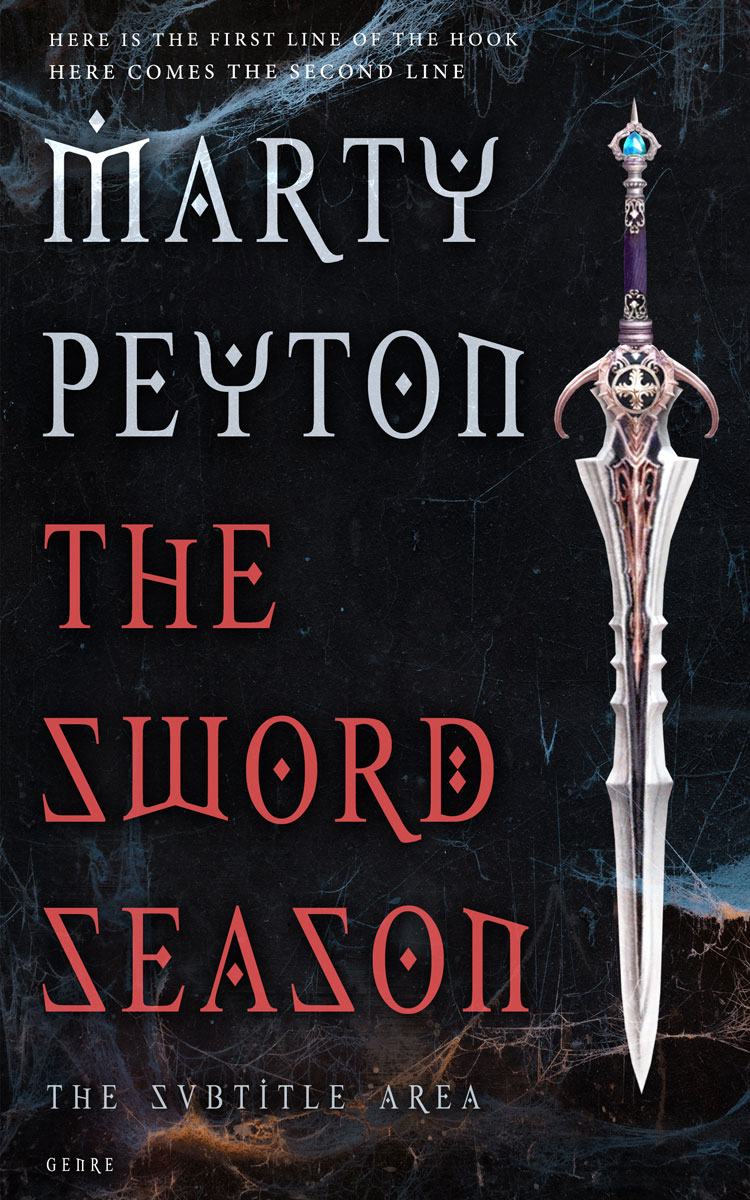 2D view of Premade Fantasy Book Cover - Woodsmoke