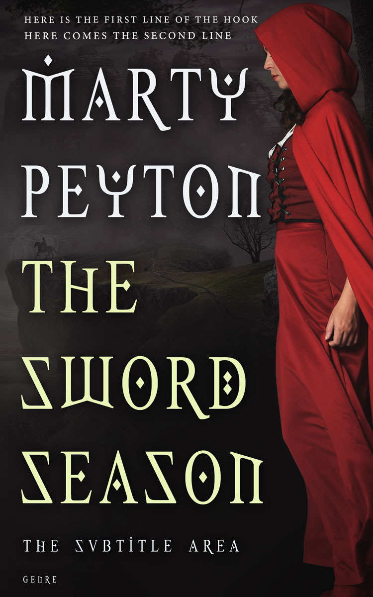 2D view of Premade Historical Book Cover - Thunder