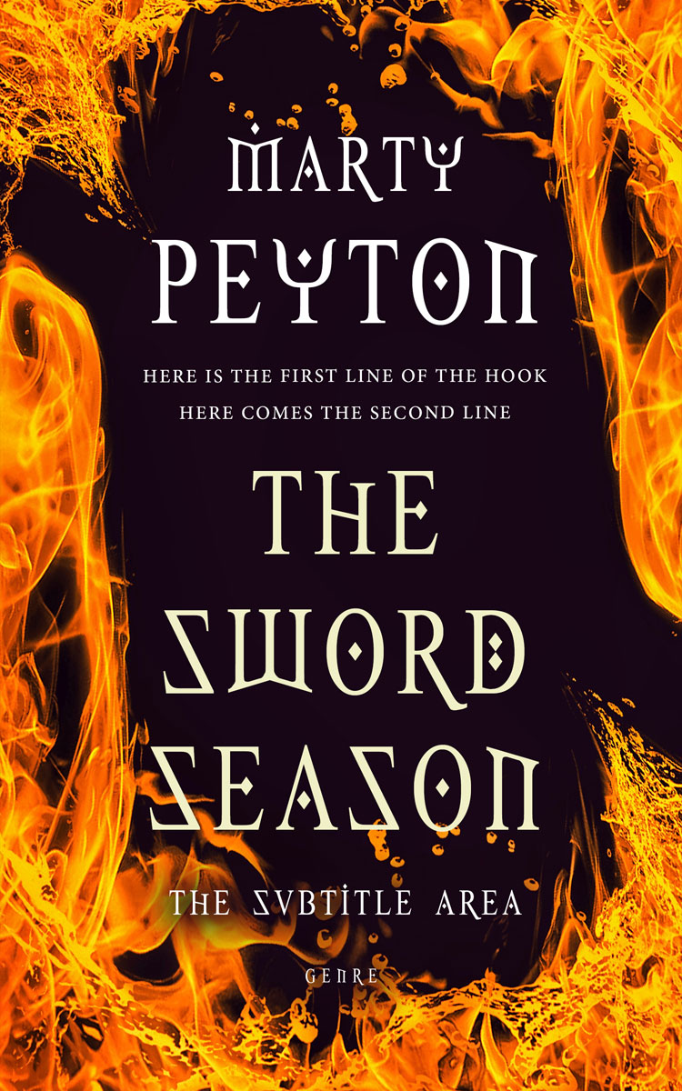 2D view of Premade Fantasy Book Cover - Christine